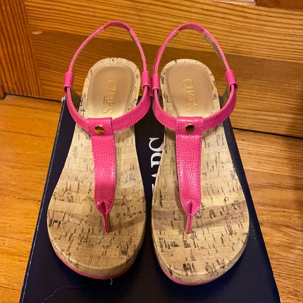 Pink sandals